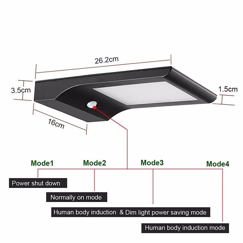 48 LED Super Bright Solar Powered  (1)