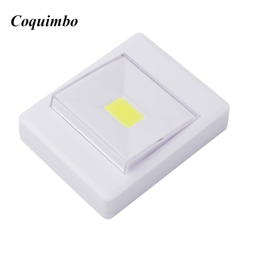 Mini Cob Led Wall Light Night Lights Camp Lamp Battery Operated