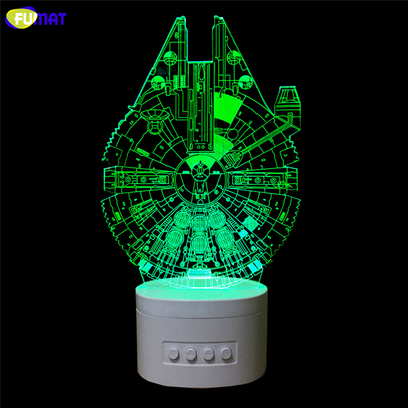Star Wars 3d lamp speaker