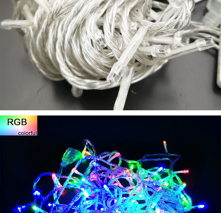 50M 100M Indoor Outdoor LED Strip String Light for Christmas Tree Holiday Garden Home Square Decoration AC 110V 220V Waterproof (4)