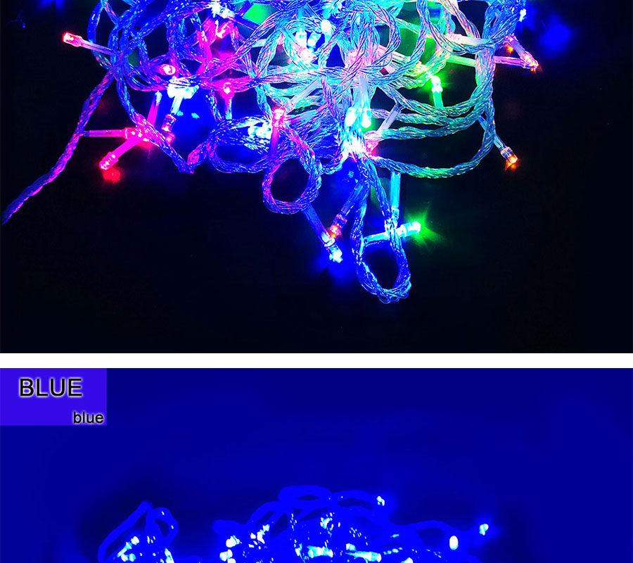 50M 100M Indoor Outdoor LED Strip String Light for Christmas Tree Holiday Garden Home Square Decoration AC 110V 220V Waterproof (5)