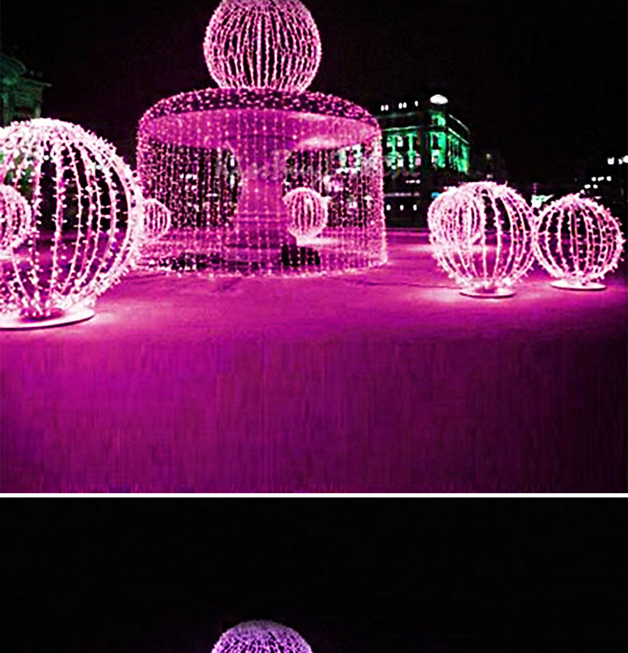 110V 220V led string Christmas lights outdoor decoration lamp waterproof 100m 50m 10m (16)