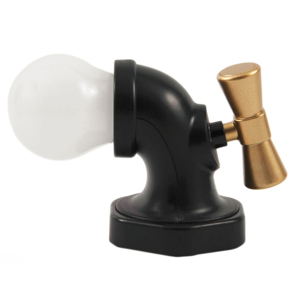 2017 Unique Water Tap Shape Lamp Rechargeable Voice Control Usb