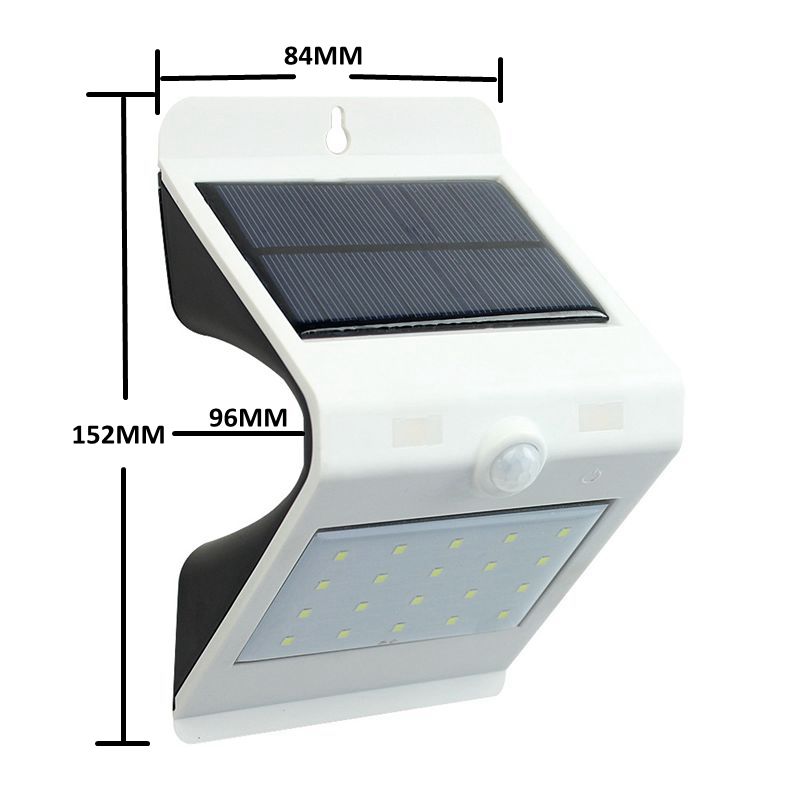 motion sensor Solar Lamp Touch switch LED Solar light 20leds 2