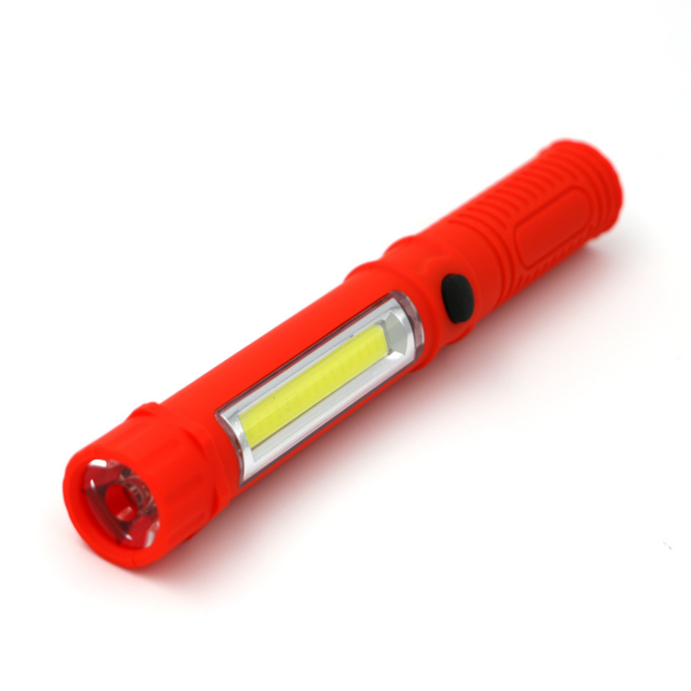 szKosTon Hot Sale 2Modes COB Workinglight Flashlight Magnetic with Folding Hook Light 4