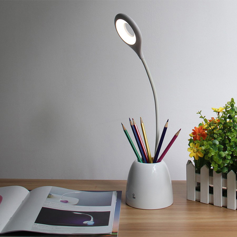 3W LED Desk Lamp Brightness Adjustable Touch Sensor with Adjustable Table Lamp holding pen for Home Reading Studying Working (8)