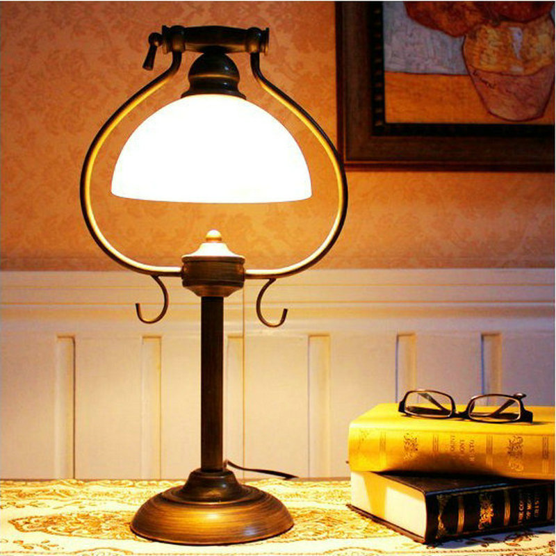 Vintage Table Lamps Dimmable Table Mamp For Bed Room Study