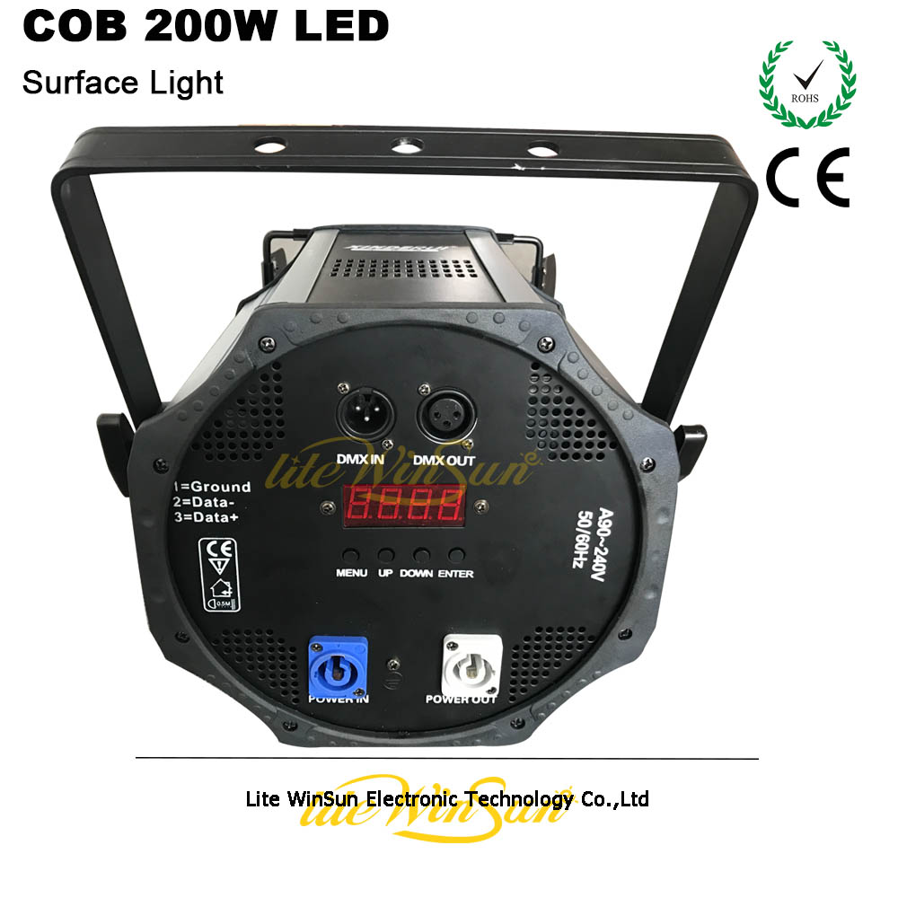 HOT SALE LARGE STAGE FERFORMANCE 200W COB SURFACE LIGHT