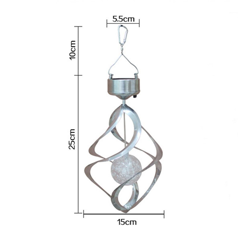 Colorful Changing Solar Powered Lamp Wind Chime Waterproof Led Solar Light Romantic Led Light Balcony Courtyard Hanging Lighting (18)