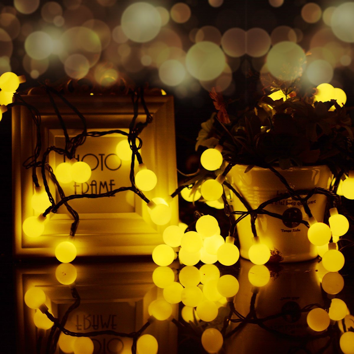 Dcoo Solar Globe Led String Lights 3 Colors 50 Leds Ball Party Fairy Dcoo Solar Globe Led String Lights 3 Colors 50 Leds Ball Party Fairy Garden Holiday Wedding Decoration Outdoor Lighting Purchasing Souring Agent