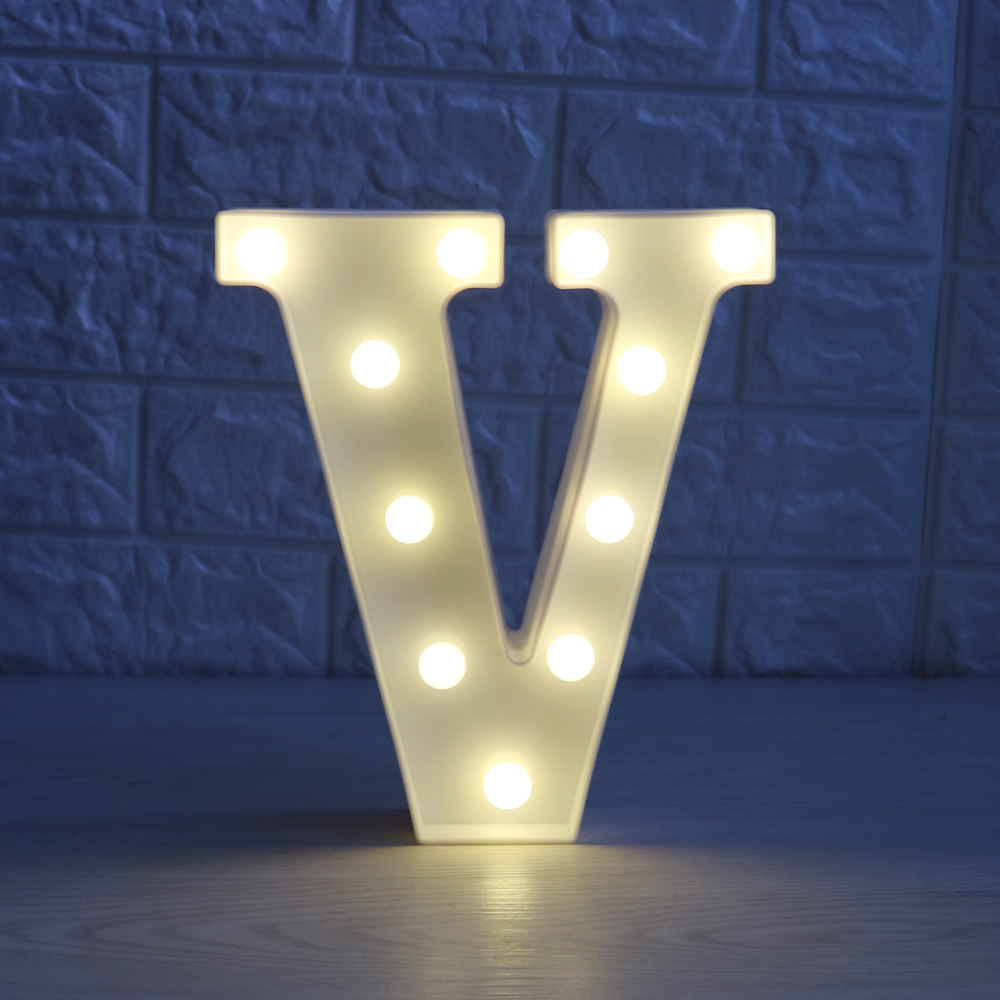 v