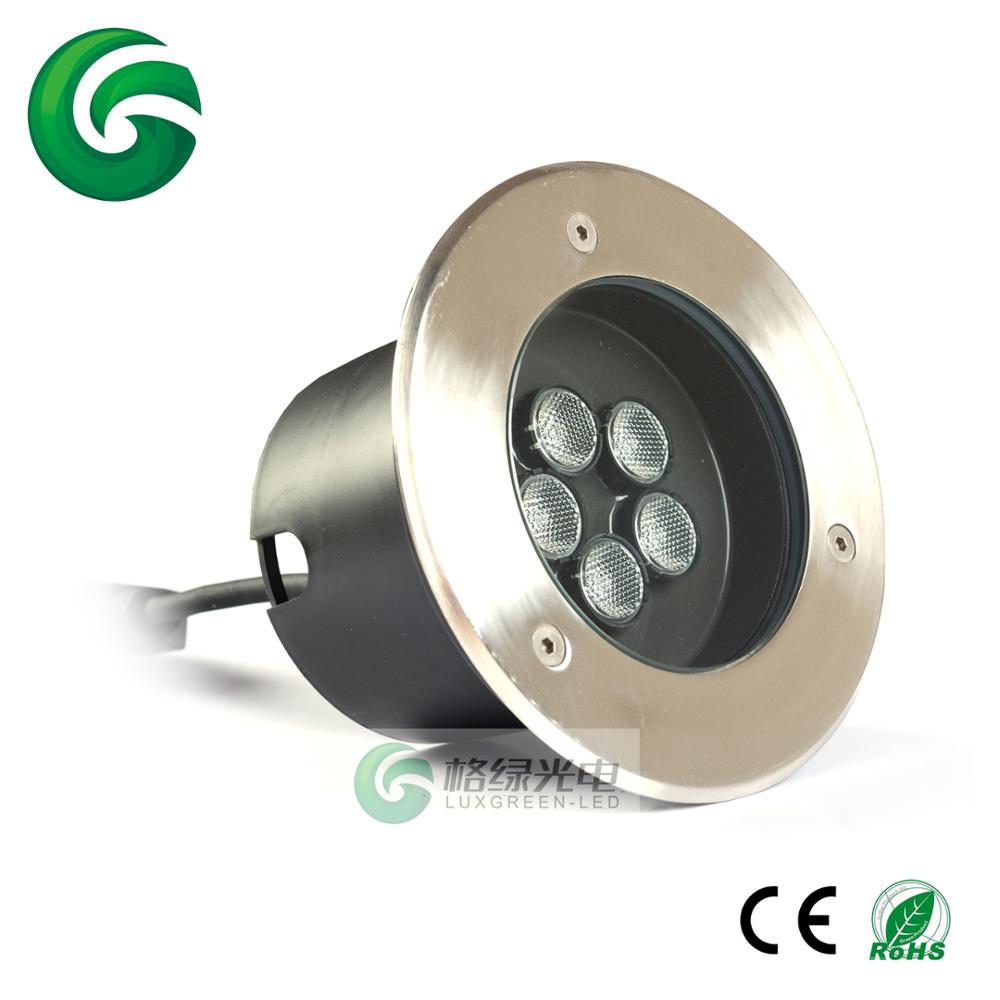 Inground Lamp Ip67 Garden Path Landscape Light 5X3W 3In1 Rgb Led Underground Light