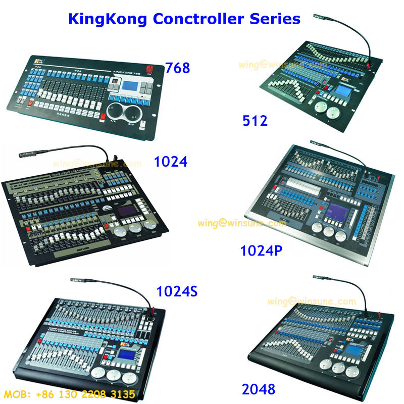 KingKONG DMX CONTROLLER CONSOLE