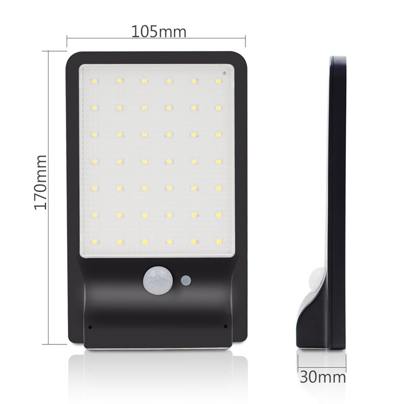 Outdoor Led Solar with Motion Sensor Lights Wireless Waterproof Exterior Security Solar Light for Yard Garden Path Solar Lamp (27)