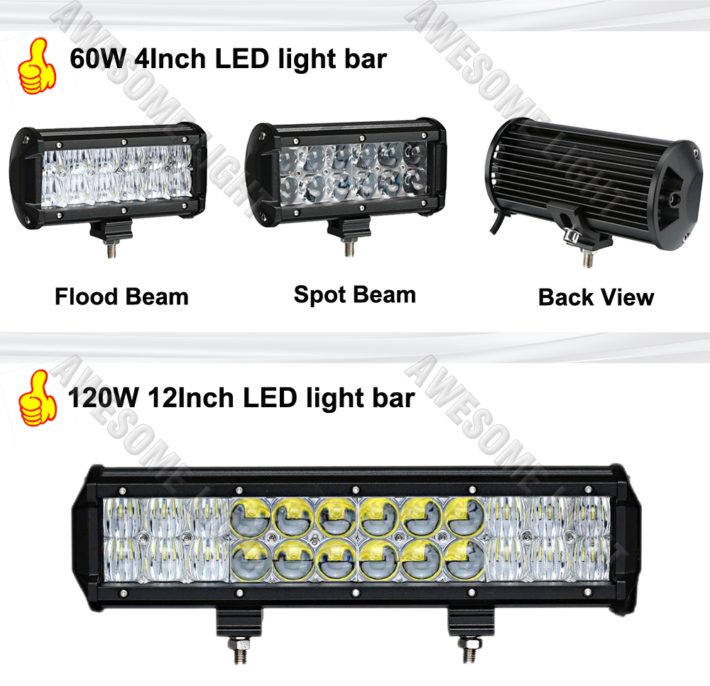 5D offroad led light bar  (7)