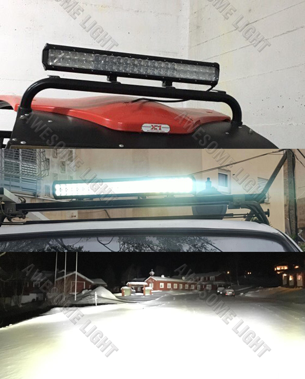 5D offroad led light bar  (4)