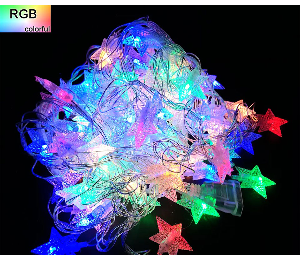 star led string light decoration lamp christmas wedding party holiday (14)
