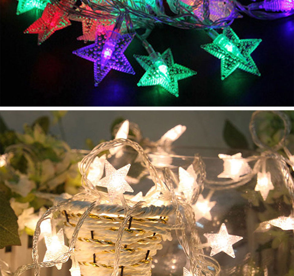 star led string light decoration lamp christmas wedding party holiday (18)