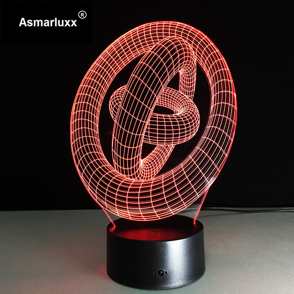 Asmarluxx Ring in ring 3d led lamp0003