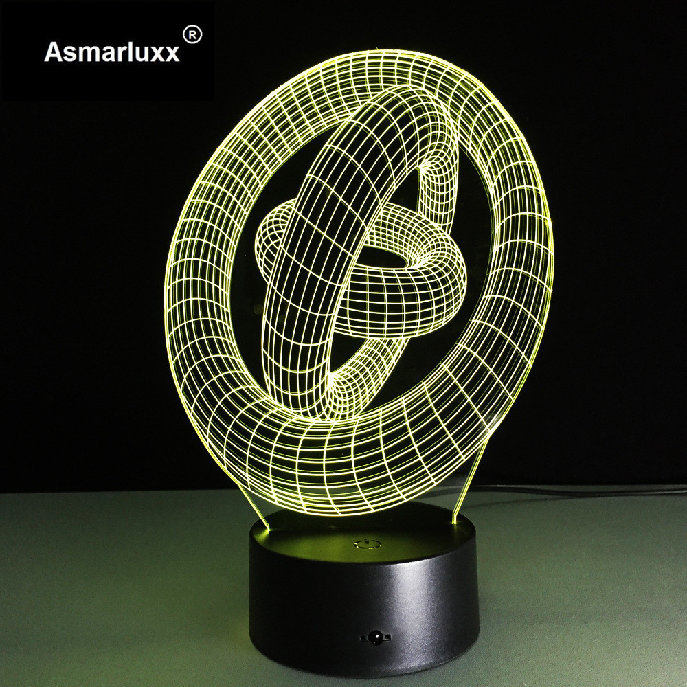 Asmarluxx Ring in ring 3d led lamp0002