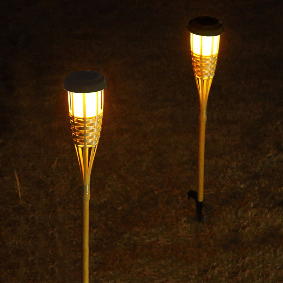 Thrisdar-10PCS-Solar-Panel-LED-Spike-Spot-light-Handmade-Solar-Bamboo-Torch-Light-Outdoor-Landscape-Yard