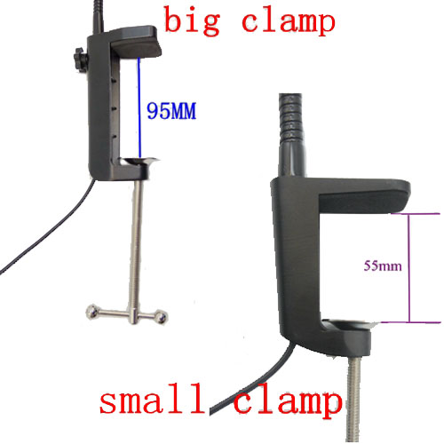 snake led flexible pipe SEWING machine work lamps