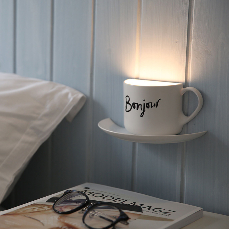 Usb Cup Desk Bedside Rechargeable Light Shaped Night Coffee Led sQBhdxtrC