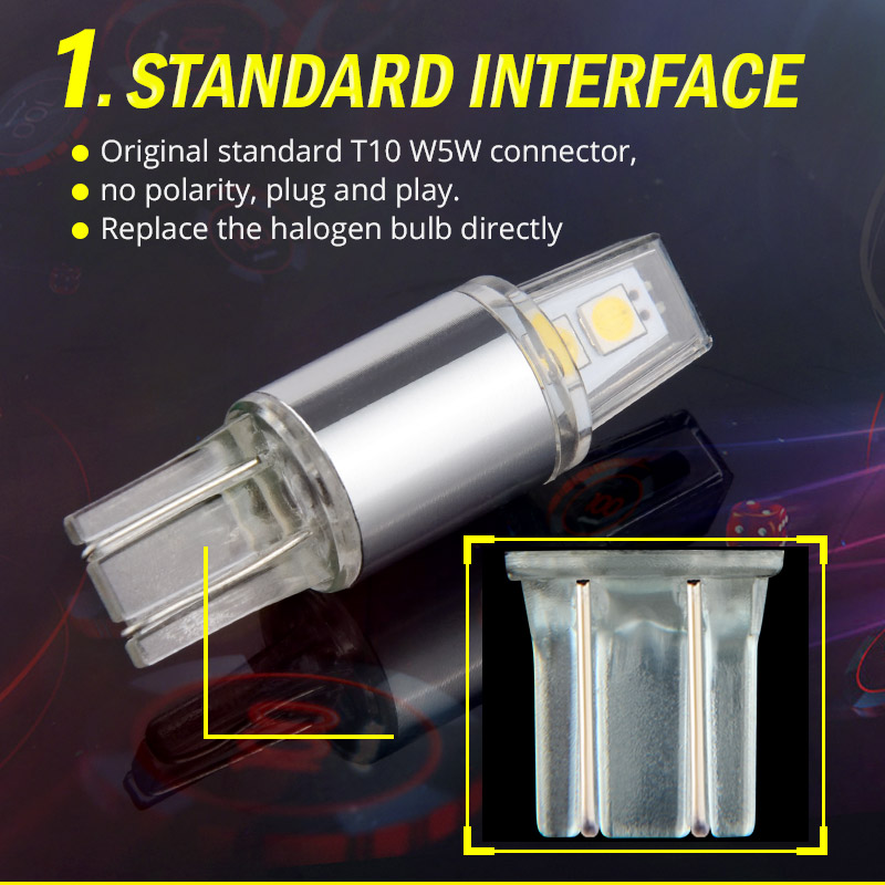 W5W T10 Clearance Lights (5)