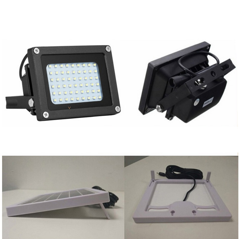 54 LED Solar Power Sensor Lights Emergency Flood Light Spot Lamp for Garden Outdoor Security Solar Lamp Light Spotlight