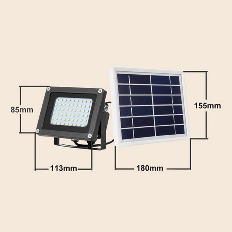 54 LED Solar Power Sensor Lights Emergency Flood Light Spot Lamp for Garden Outdoor Security Solar Lamp Light Spotlight