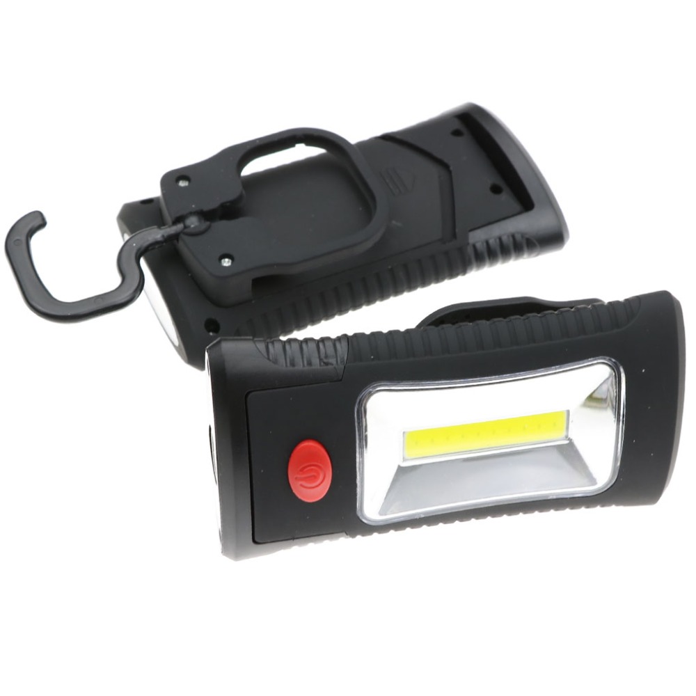 08Multifunctional Portable COB LED Magnetic Folding Hook Work Light