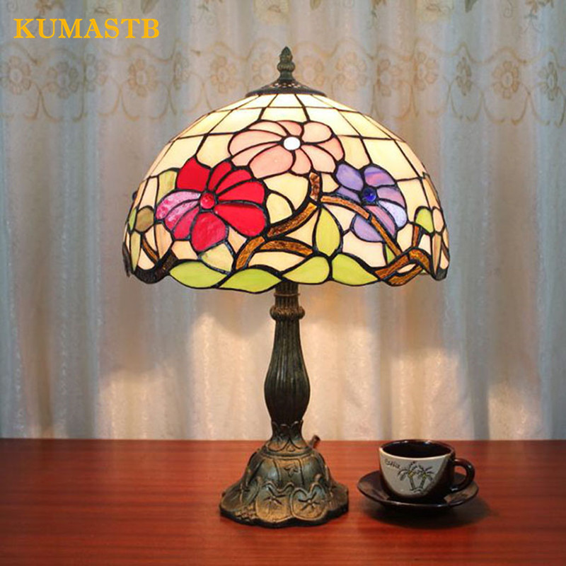 Color Glass Table Lamp 5