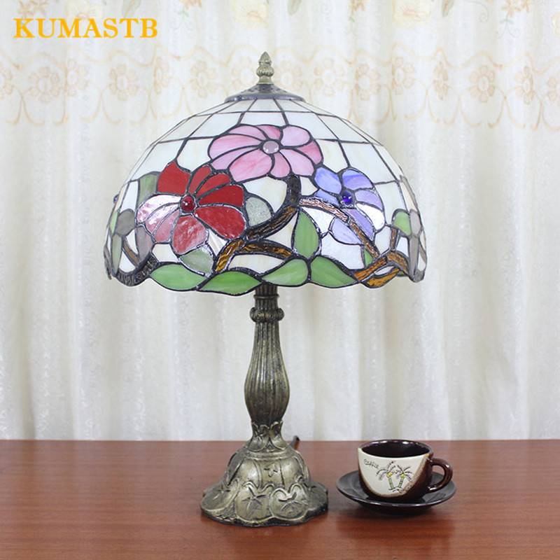 Color Glass Table Lamp 2