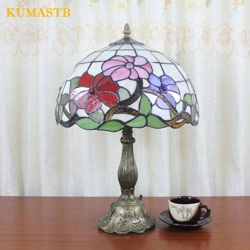 Color Glass Table Lamp 4