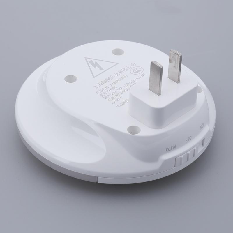 Mini Wall Plug Mount Sensor Led Night Light 220v Automatic - Plug In Wall Mounted Night Light Mini Wall Plug Mount Sensor Led Night Light 220v Automatic - Plug In Wall Mounted Night Light