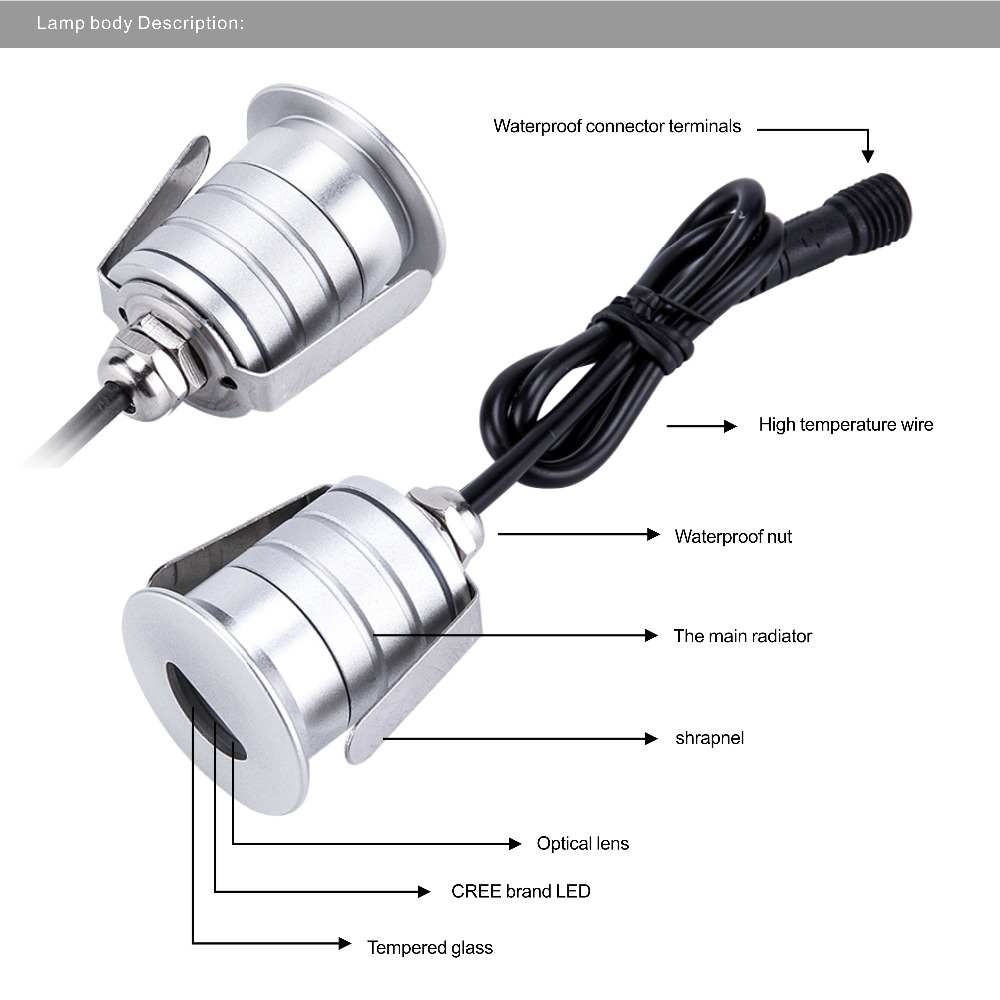 1W LED Path Lights-4