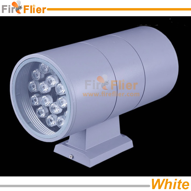 up down led wall light white