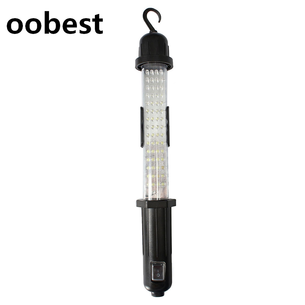 SMD 60 LED Rechargeable Cordless Work Light White Inspection Lamp 12V Battery