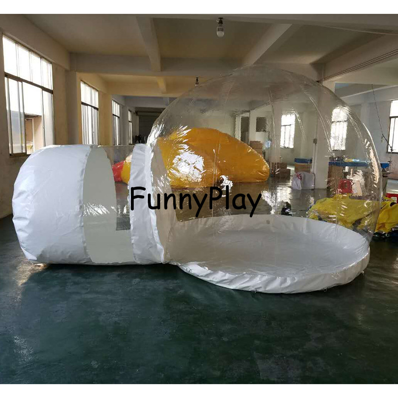 inflatable party luxury camping tent8
