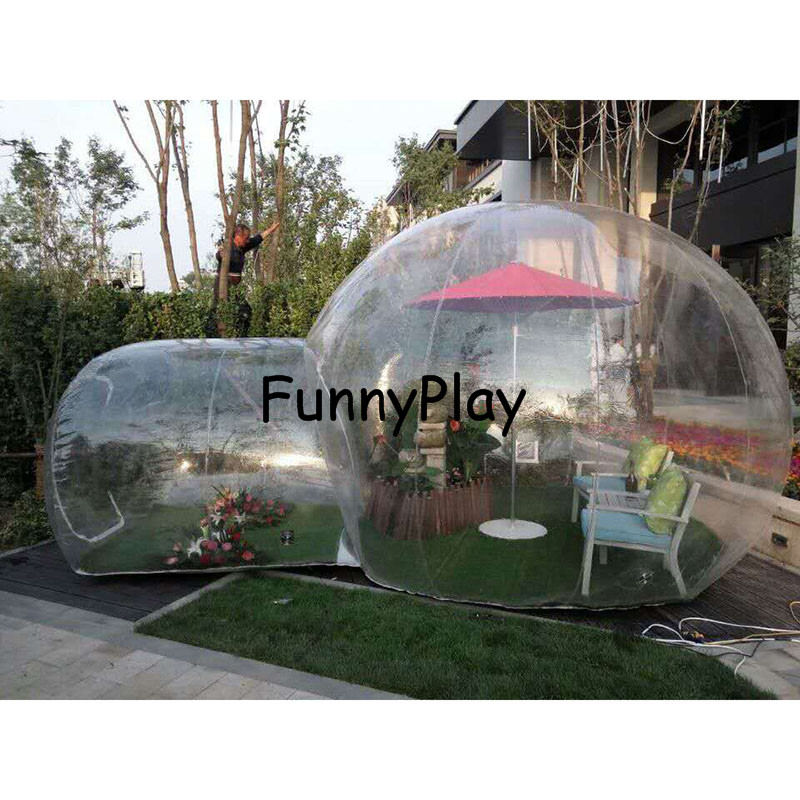 Inflatable Clear Camping Tent3