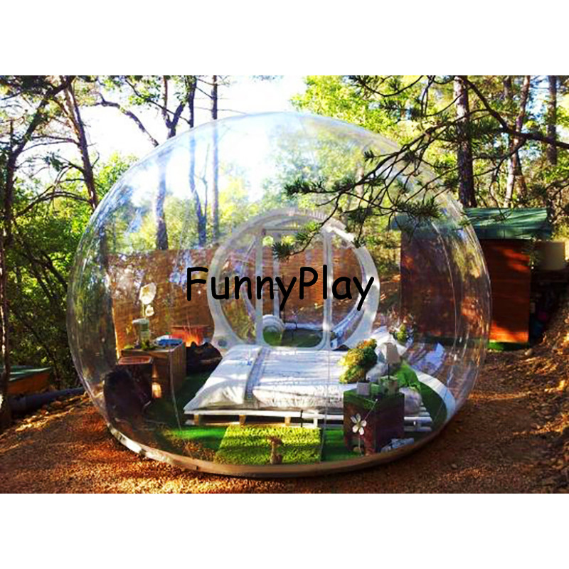 Inflatable Clear Camping Tent5