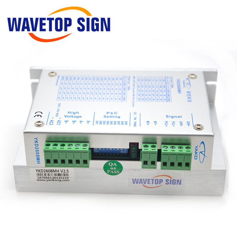 YAKO Two-Phase Stepper Motor Driver YKD2608MH-DK Use for CNC Router Machine