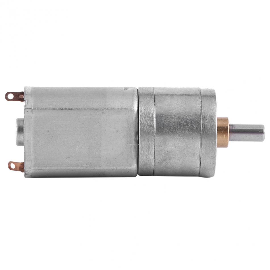 DC 12V Electric Reduction Motor High Torque Gear Motor Encoder Gearmotor Motor 15~200RPM Outer Diameter 20MM