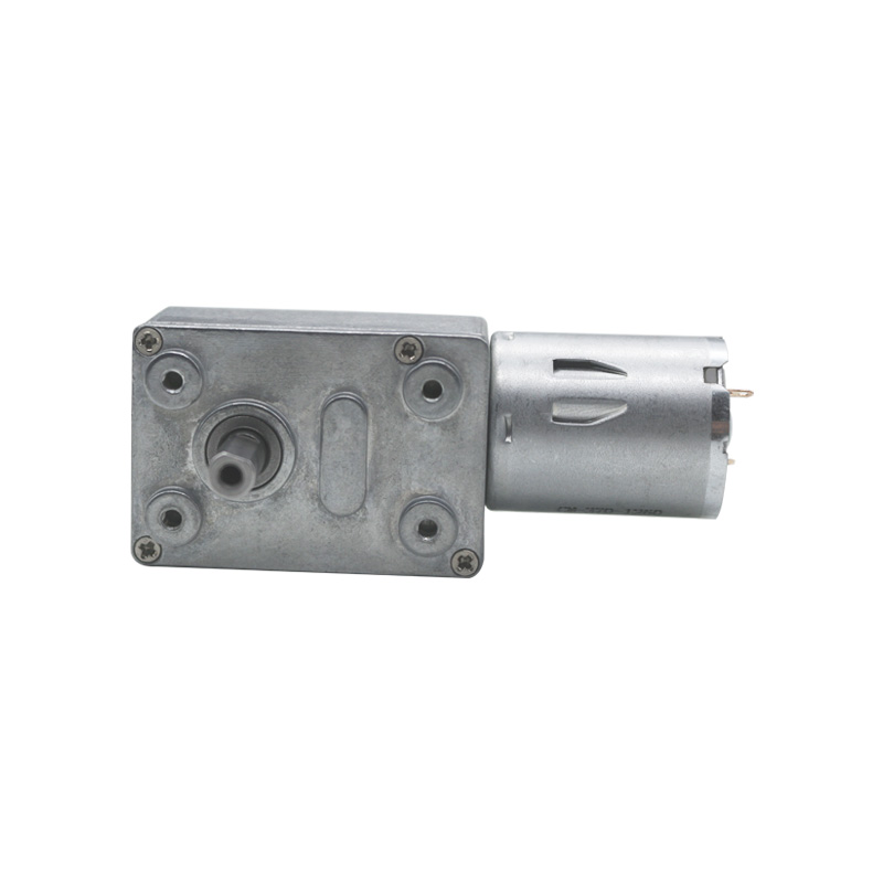 DC 6V/12V24V Speed: 2RPM to 150 RPM Worm GearMotor with Metal Gear Worm Drive Gearbox Worm Geared Motor