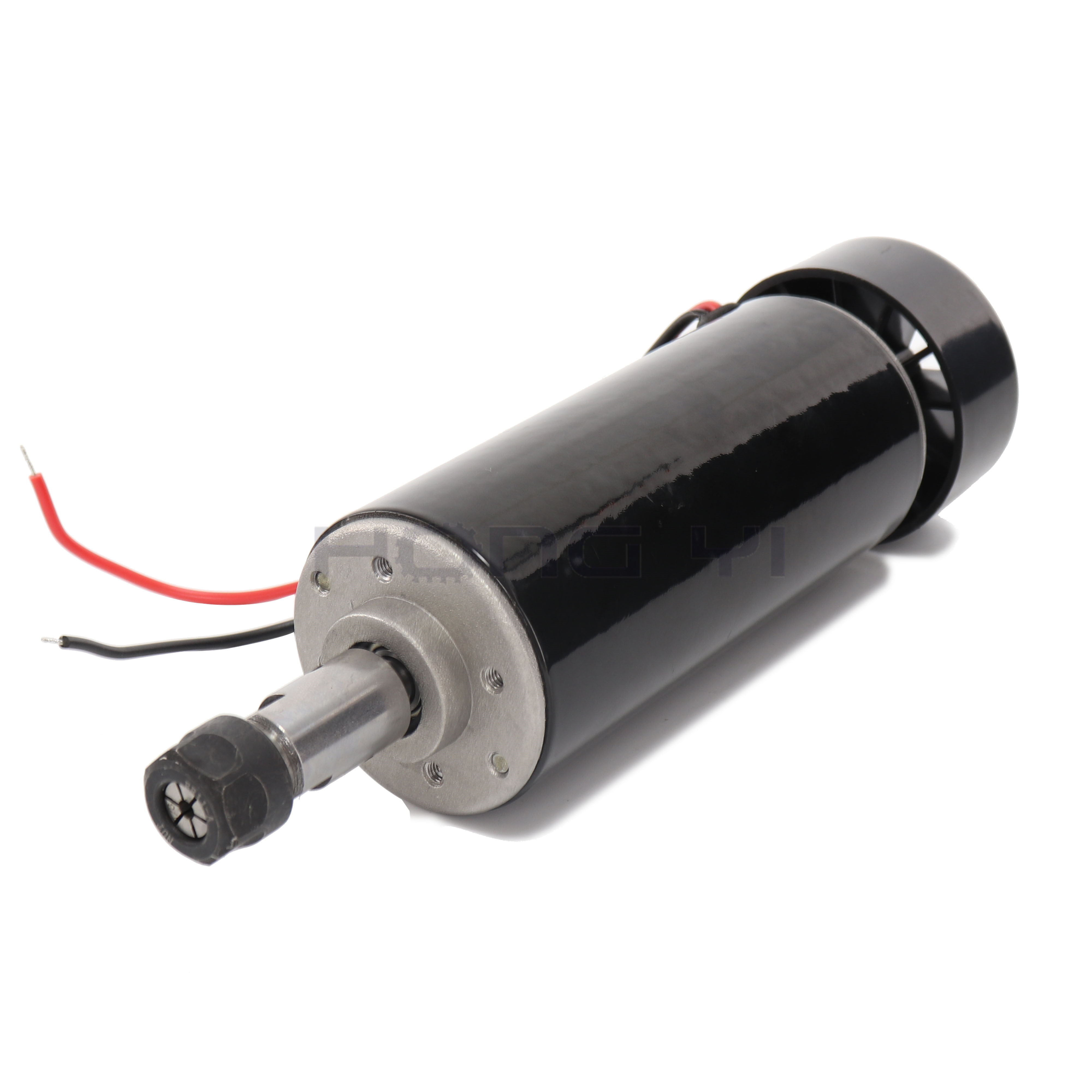 0.3KW Air Cooled Spindle ER11 Chuck CNC 300W 500W Spindle Motor + 52mm Clamps + Power Supply Speed Governor for PCB Engraving