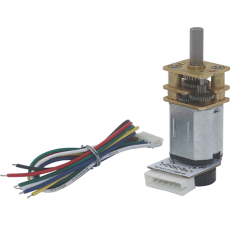 N20 Mini DC Encoder Gear Motor 6V 12V Encoder High Speed 39-3000RPM Adjustable Speed Reversible In DC Motor for Smart Device