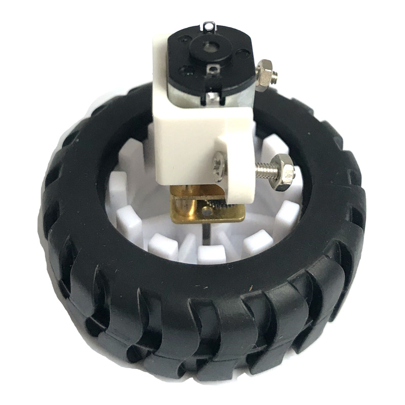 N20 Electric Mini Micro DC Geared Motors 3V 6V 12V Low Speed 15-600RPM In DC Motor with Mounting Bracket Wheel Tire for DIY Toys
