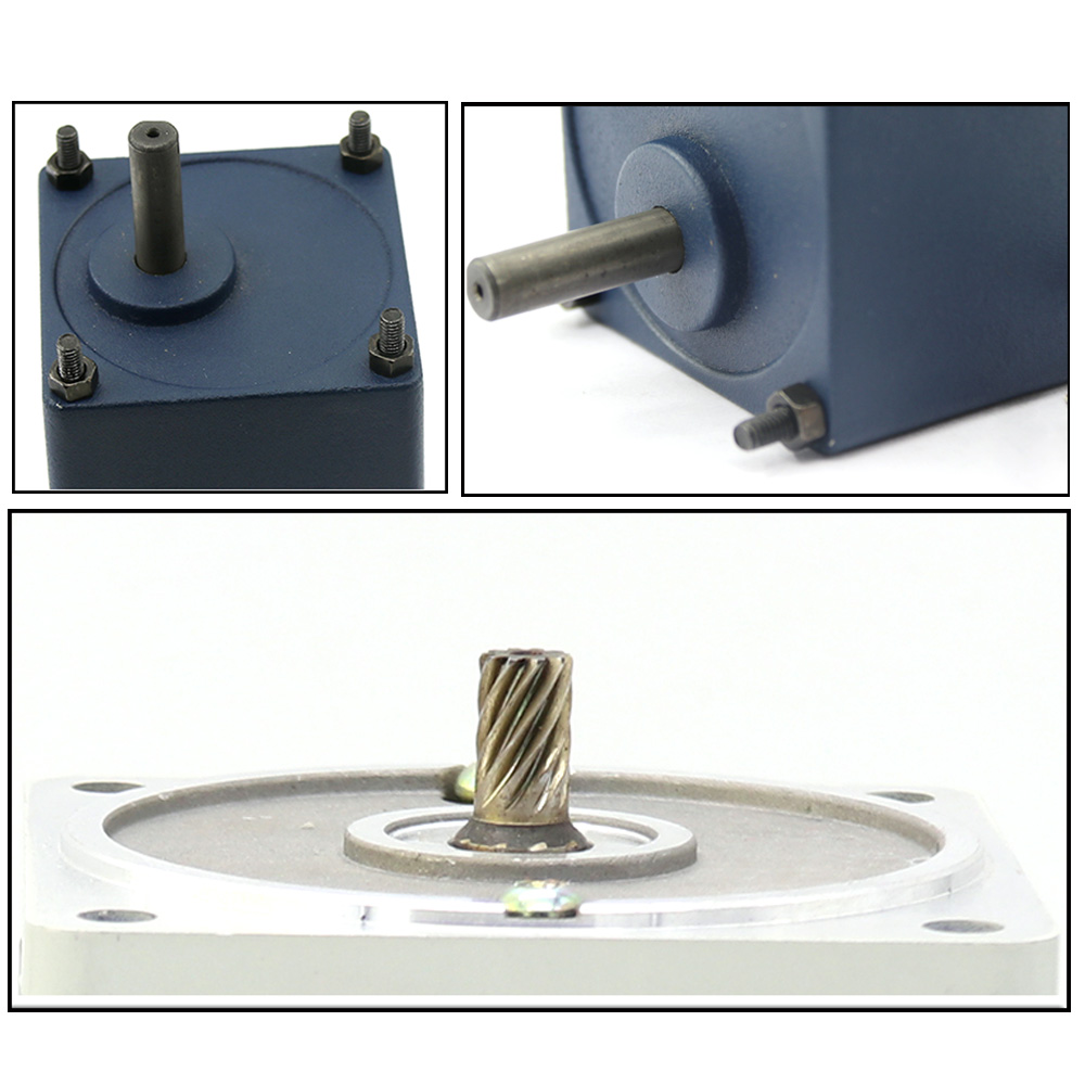 12V 24V Micro Metal DC Electric Geared Motor 30W Slow Speed 10-600RPM Low Noise Reversible Motor Adjustable Speed