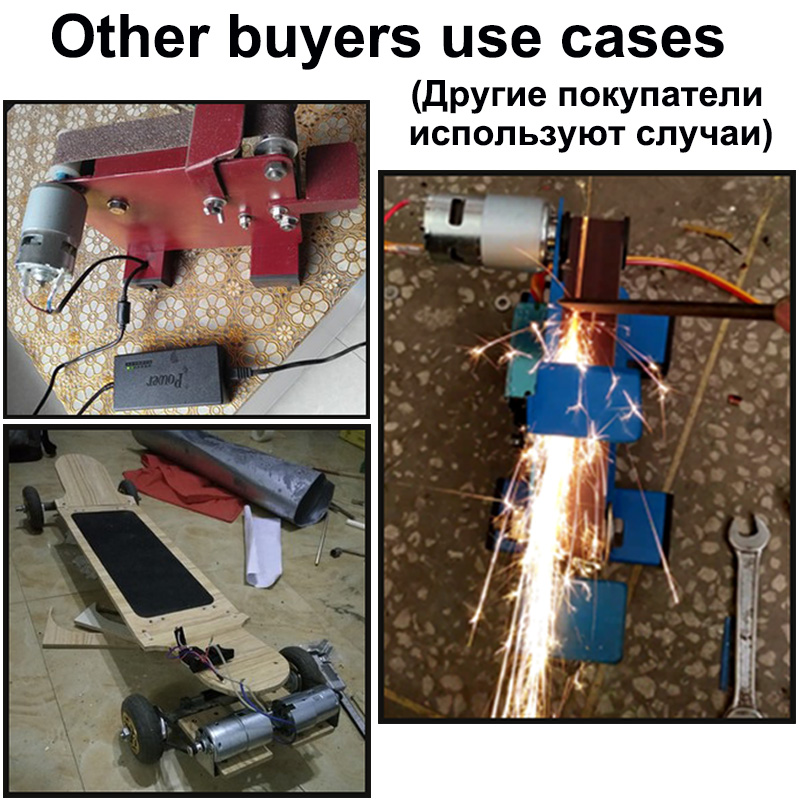 895 High Torque High RPM DC Motors 12V 24V 3000/6000/9000/12000/18000RPM Use for Scooter Cutting Machine Electric Grinder Motor
