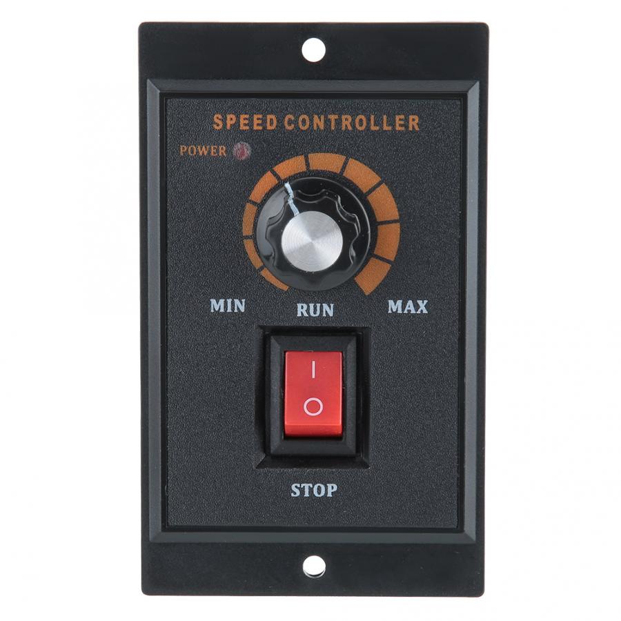 Motor Speed Controller ABS Housing Permanent Magnet Motor Regulated Speed Input Voltage 220VAC